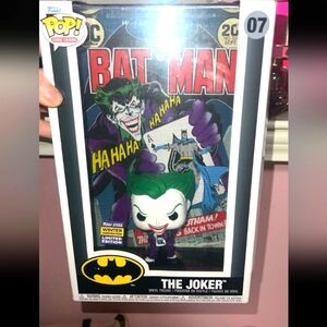 The Joker Funko 2022 Winter Convention Limited Edition Comic Cover